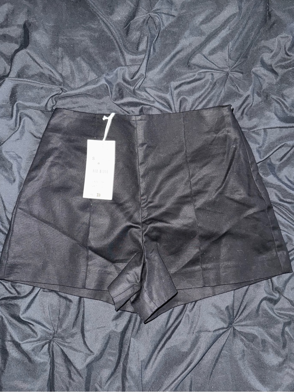 NWT Zara Black High-Waist Women’s Shorts